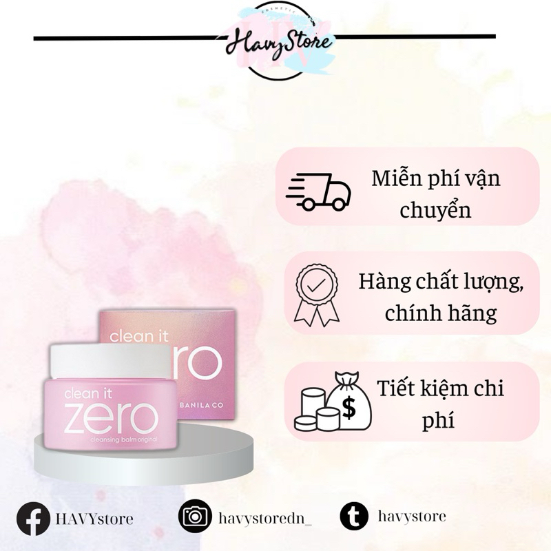 Sáp Tẩy trang BANILA CO - Clean It Zero