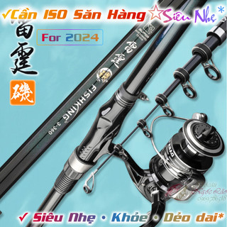 Cần Câu ISO Máy - AKUSUO - SIÊU NHẸ - Cần câu cá sông - biển - ao hồ, câu iso,câu lure...