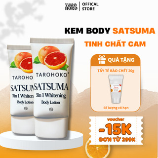 Kem body trắng da dưỡng thể dưỡng ẩm body cam satsuma tarohoko 50g