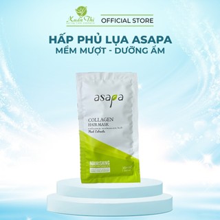 Kem ủ Collagen phục hồi tóc hư tổn Asapa 30ml- Mỹ phẩm Xuân Thì