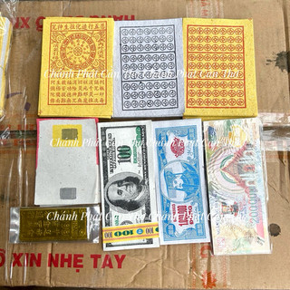 Combo giấy tiền đủ loại cúng gia tiên, đám giỗ, các dịp thờ cúng