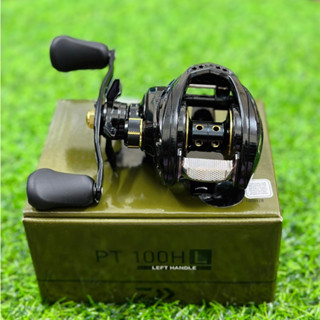 (Tặng Mồi TV ))Máy câu ngang Daiwa PT100H - PT100HL Body hợp kim / 9 bạc đạn