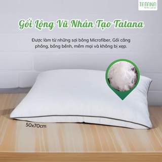 Gối Lông Vũ Nhân Tạo TATANA 50x70cm mềm mại, mang cảm giác êm ái khi ngủ.