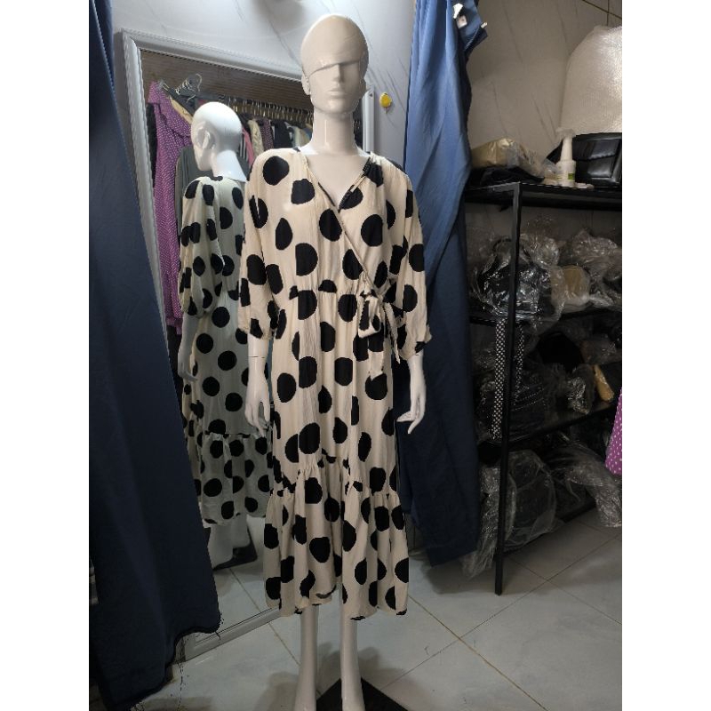 Đầm linen của H & M size L XL
