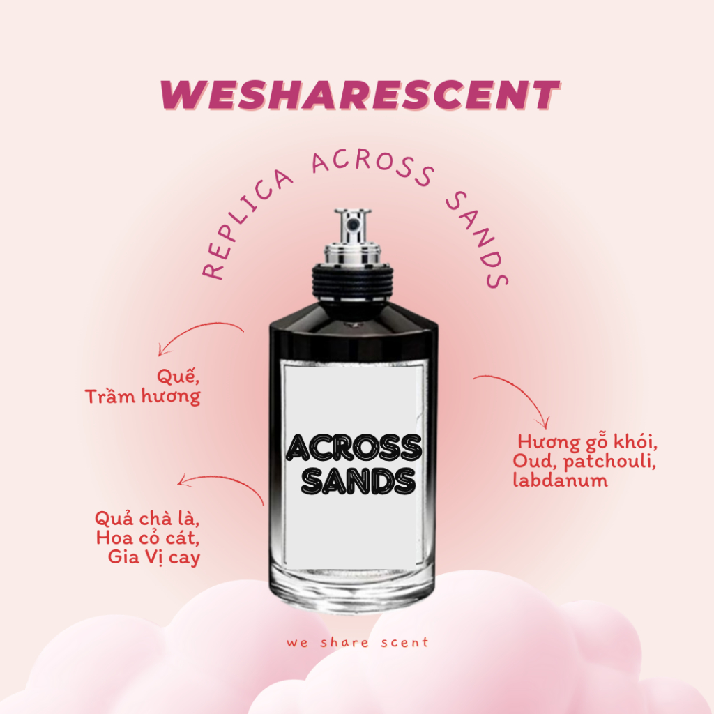 [𝘼𝙪𝙩𝙝] Nước hoa  Across Sands Test <𝙬𝙚𝙨𝙝𝙖𝙧𝙚𝙨𝙘𝙚𝙣𝙩>