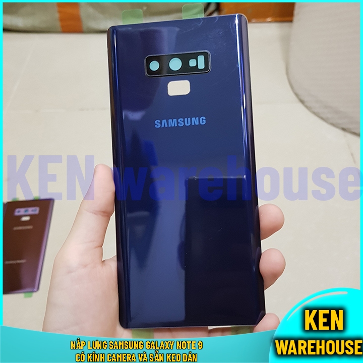 SS Note 9 Vỏ nắp lưng điện thoại SAMSUNG Galaxy Note 9 có kính camera và keo sẵn hàng linh kiện