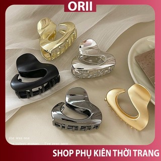 Kẹp tóc đuôi ngựa kim loại ,kẹp tóc kim loại hàn quốc ORII ,chất liệu cao cấp không rỉ ,kẹp tóc xinh .