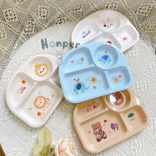 Khay ăn dặm Honper sợi tre phân phối chính hãng Bonbon mart