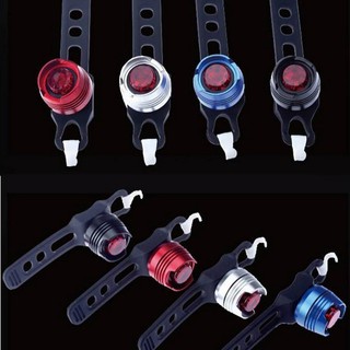 Đèn led xe đạp móc đa năng -đèn hậu xe đạp
