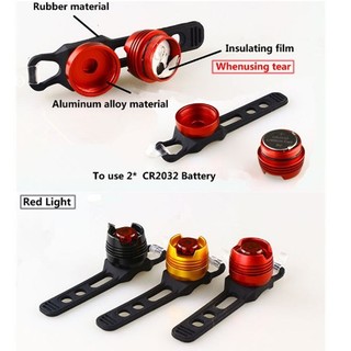 Đèn led xe đạp móc đa năng -đèn hậu xe đạp
