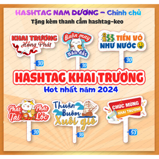 Hashtag Chụp ảnh Khai Trương, Bảng Chụp ảnh Khai Trương