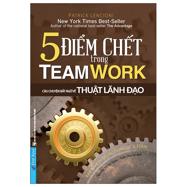 Sách 5 Điểm Chết Trong Teamwork (Tái Bản)