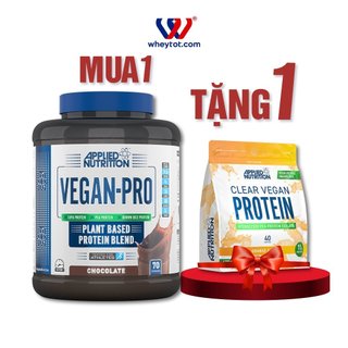 Applied Nutrition Vegan Pro 2.1kg, vegan protein chính hãng nhập khẩu Anh Quốc