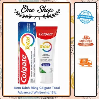 (Date T11/25) Mẫu mới - Kem đánh răng Colgate Total Advanced Whitening 181g của Mỹ