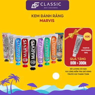 Kem đánh răng Marvis Toothpaste - Đầy đủ mùi hương