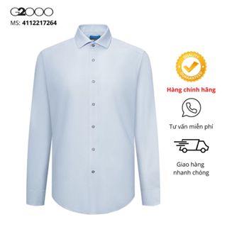 Áo Sơ Mi Nam G2000 (4112217264) Tay Dài Màu Xanh