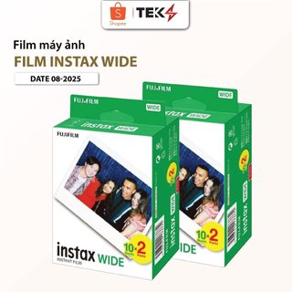 Film Instax Wide - Film ngang máy ảnh in lấy ngay - Date 2026