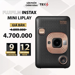 Instax Mini LiPlay - Máy chụp ảnh và In lấy liền 3 trong 1 - Tặng kèm bộ sạc máy ảnh