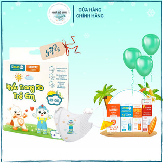 Hộp khẩu trang 5D trẻ em Prohealth 10 cái