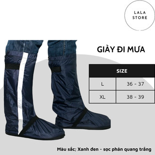 GIÀY ĐI MƯA SỌC PHẢN QUANG