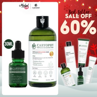 Bộ chăm sóc da mụn Caryophy portulaca (serum 30ml toner 300ml)