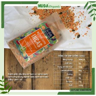 Hỗn hợp 7 Loại hạt Hữu Cơ - Sottolestelle - 400g
