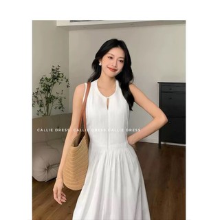 Đầm Sát Nách Xếp Ly Dáng Xòe Xinh Xắn - Callie Dress