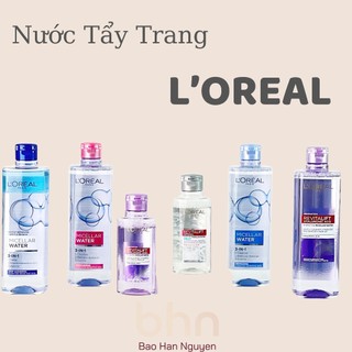 Nước tẩy trang l'oreal paris micellar water 3-in-1 400ml