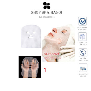 Set 100 miếng gạc đắp mặt nạ - gạc 100% cotton