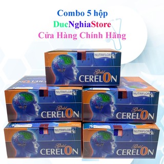 Hoạt Huyết Dưỡng Não CERELON GOLD  Bổ Não ,Tăng Cường Trí Nhớ , Tăng Tuần Hoàn Máu Não - Hộp 100 Viên