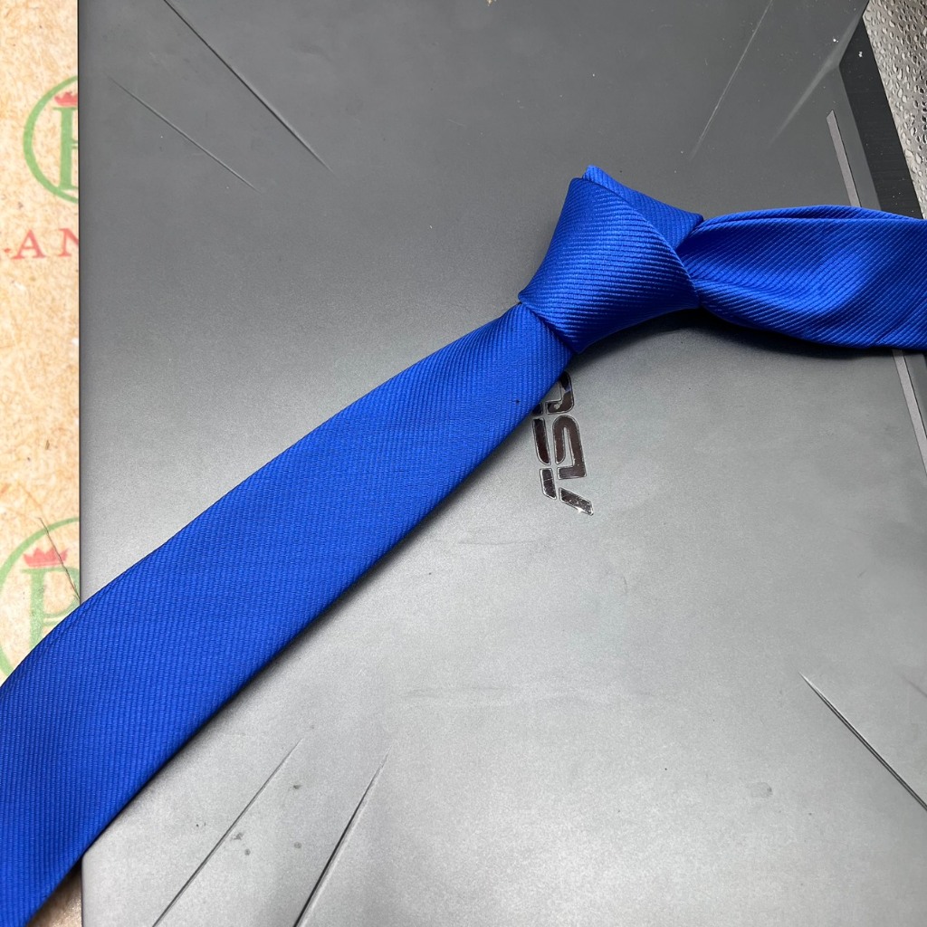 Cà vạt nam công sở kẻ tăm tự thắt 6cmx 150cm Giangpkc
