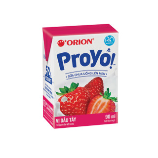 Sữa chua uống lên men orion proyo! vị dâu tây