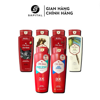 Sữa tắm Old Spice 473ml/532ml Chính hãng - Hỗ trợ làm sạch bụi bẩn và bã nhờn - Dưỡng ẩm da - Hương nước hoa