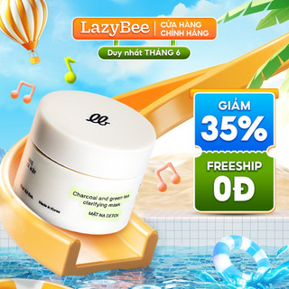 Mặt Nạ Detox Lazy Bee Chiết Xuất Lá Hoa Trà Nhật Bản và Than Tre 15ml