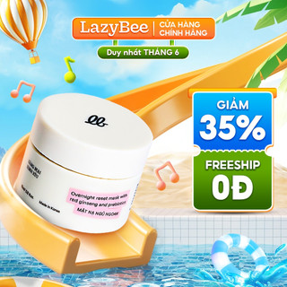 Mặt Nạ Ngủ Ngoan Lazy Bee Cấp Ẩm Chiết Xuất Hồng Sâm Hàn Quốc 15ml