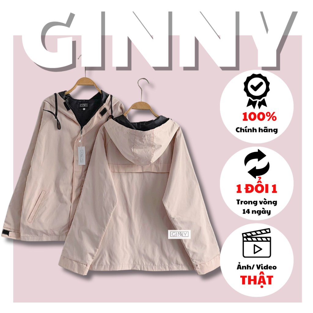 Áo Khoác Dù Jacket Wet GINNY.BRAND | BigBuy360 - bigbuy360.vn
