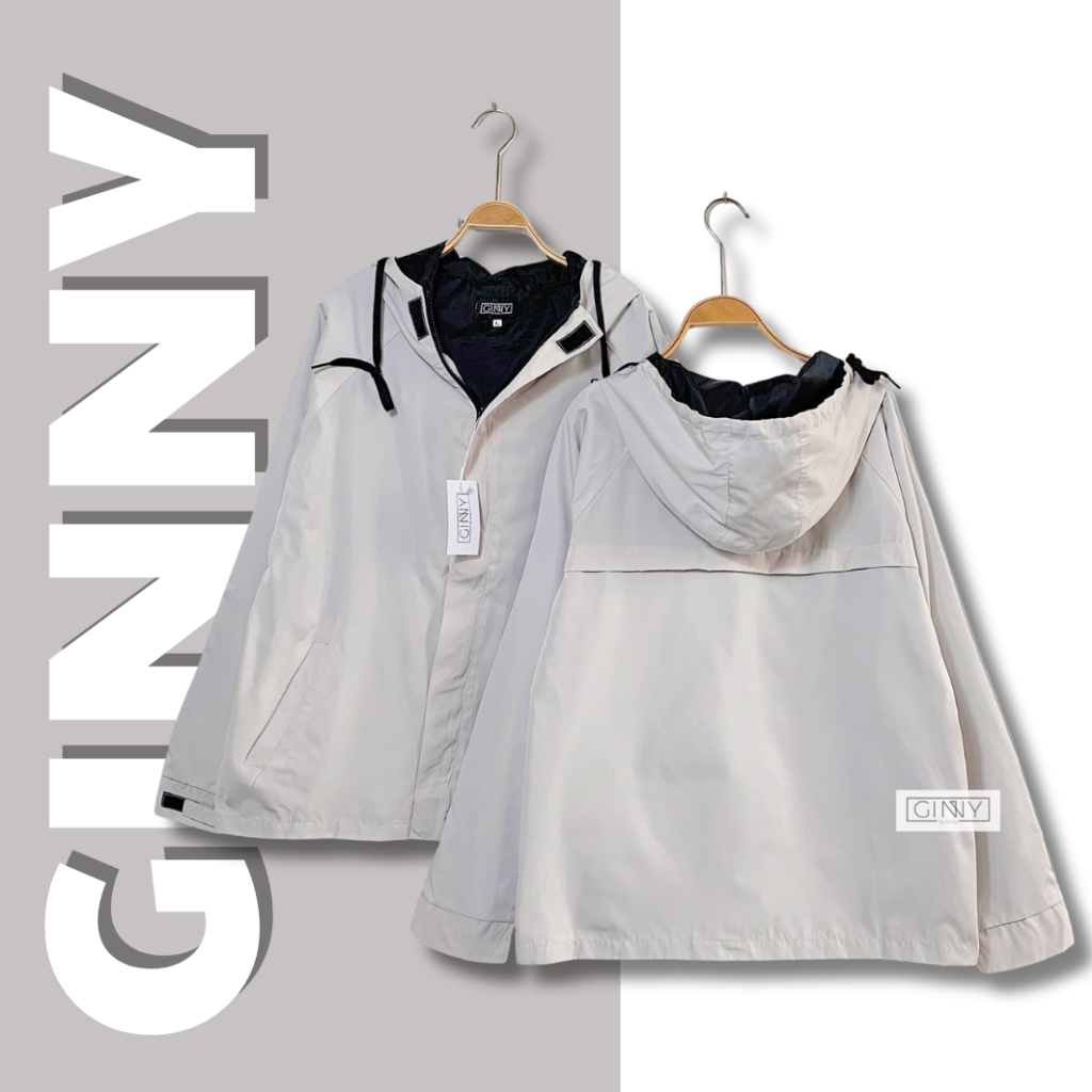 Áo Khoác Dù Jacket Wet GINNY.BRAND | BigBuy360 - bigbuy360.vn