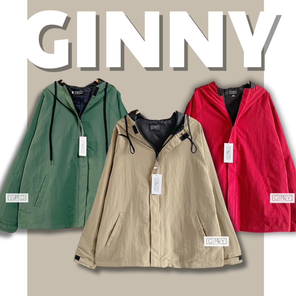 Áo Khoác Dù Jacket Wet GINNY.BRAND