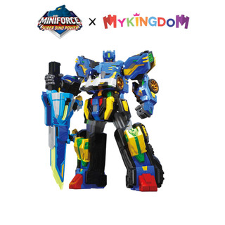 Đồ Chơi Robot MINIFORCE Siêu Hộ Thần Mãnh Sư Kim Ngưu Leo Bull V 503009