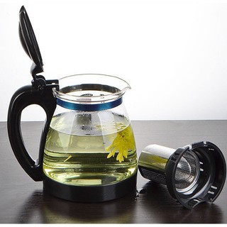 ẤM PHA TRÀ THỦY TINH LƯỚI LỌC 700ML