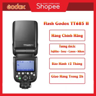 Đèn flash godox tt685f ii dành cho máy ảnh fujifilm, sony, canon, nikon l đèn godox 685