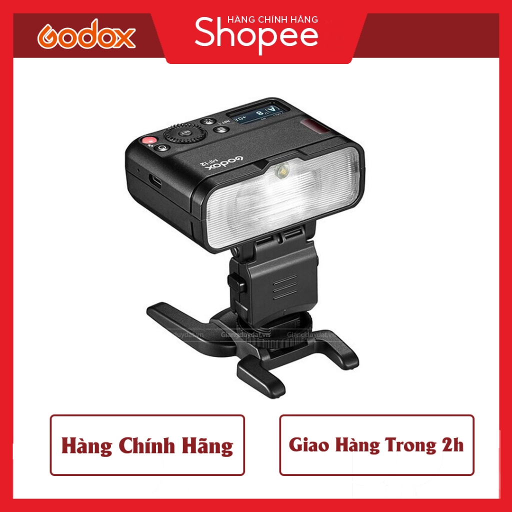 Đèn Flash Hỗ Trợ Chụp Macro Godox MF12 - Chính Hãng