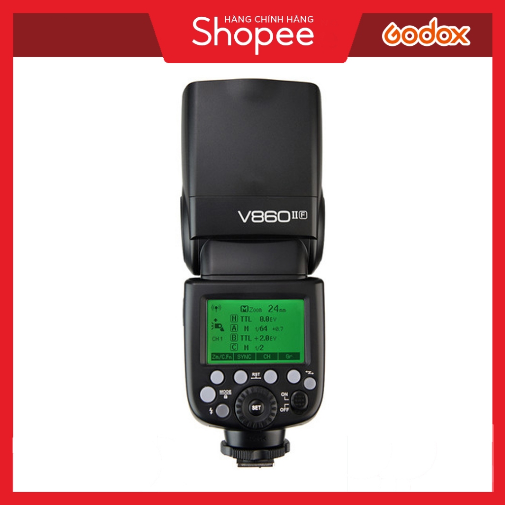 Đèn Flash GODOX V860 II Dành Cho Máy Ảnh
