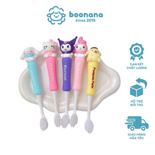 Bàn chải đánh răng Kuromi Melody cho bé, bàn chải đánh răng hoạt hình, Shopbena