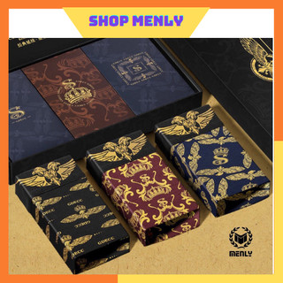 COMBO 3 quân sịp nam cao cấp họa tiết chim và vương miệng (A1040) Full hộp xịn xò làm quà tặng