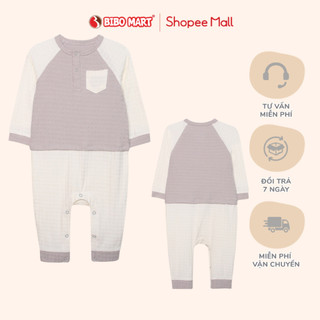 Bộ Bodysuit Romber Bé Trai Jaclang Dài Tay Cotton Mềm Mại Thấm Hút Mồ Hôi