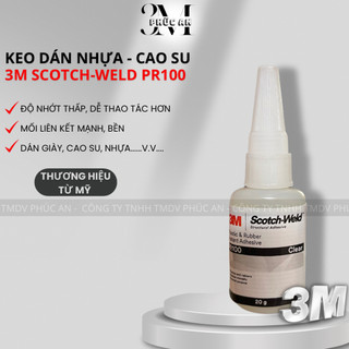 Keo dán giày cao su, nhựa 3M Scotch-weld PR100 chuyên dán giày, nhựa plastic, rubber - cao su, sắt