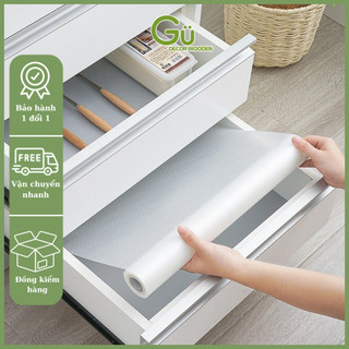 Tấm lót ngăn kéo tủ lạnh,tủ bếp không thấm nước, chống ẩm mốc chất liệu EVA dễ dàng lau rửa đa năng