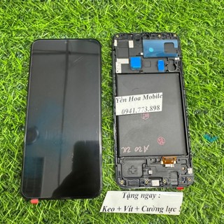 Màn hình thay thế ss a20 liền khung - oled
