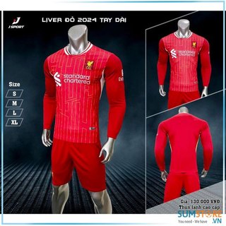 Bộ thể thao đá bóng CLB Liv-erpoo-l Dài Tay 2024